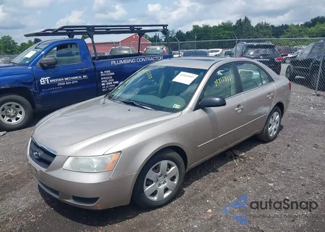 2008 Hyundai Sonata Gls V6 z USA, uszkodzony, nr VIN 5NPET46F68H379553